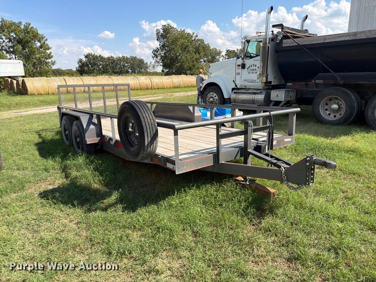 image for item EX0543 2025 Bellwether utility trailer