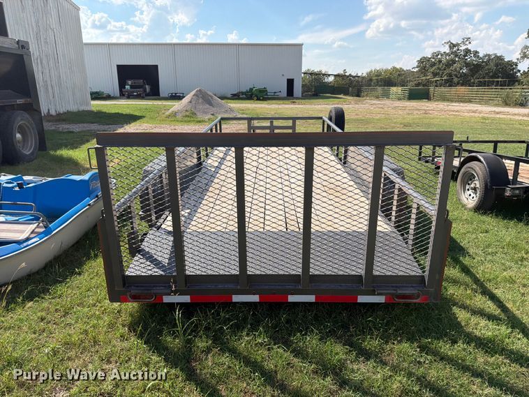 image for item EX0543 2025 Bellwether utility trailer