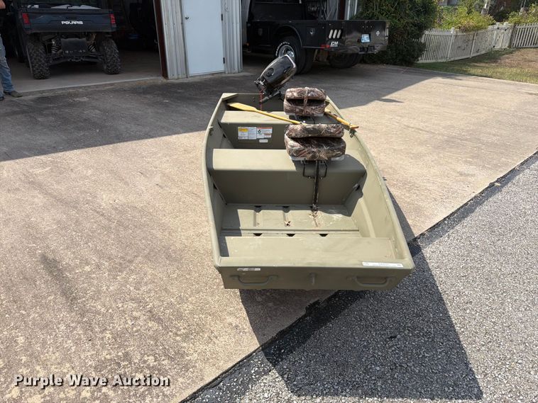 image for item EX0555 2025 Tracker Grizzly 1236 Jon boat