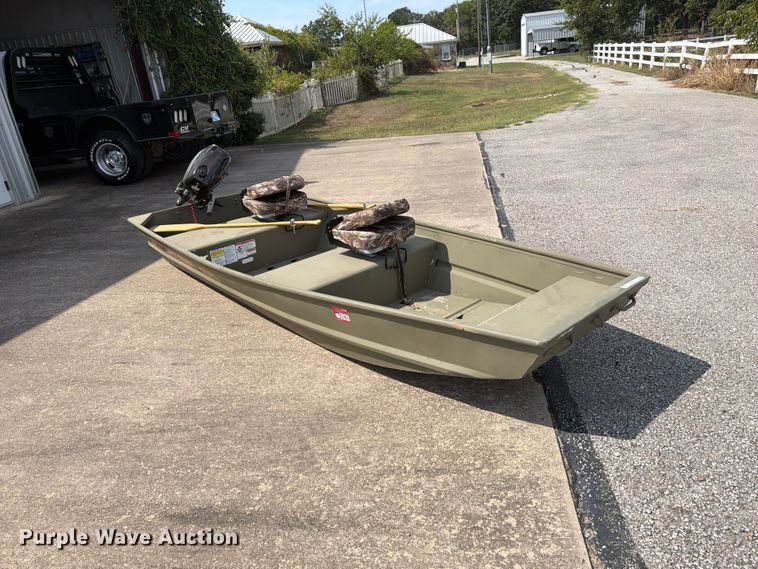 image for item EX0555 2025 Tracker Grizzly 1236 Jon boat