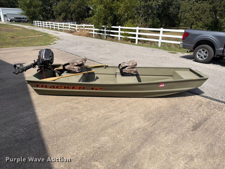 image for item EX0555 2025 Tracker Grizzly 1236 Jon boat