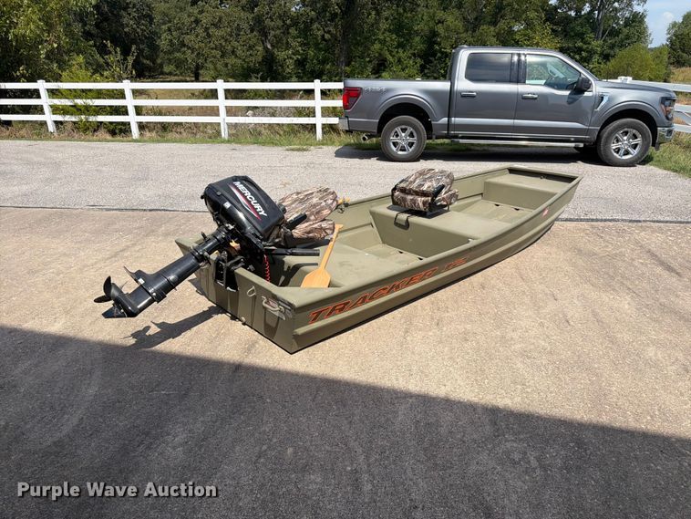 image for item EX0555 2025 Tracker Grizzly 1236 Jon boat