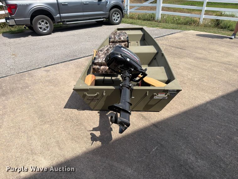 image for item EX0555 2025 Tracker Grizzly 1236 Jon boat