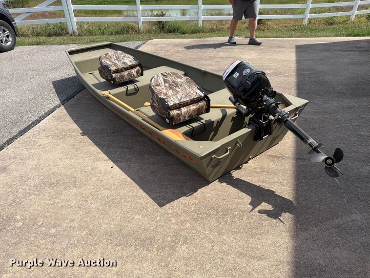 image for item EX0555 2025 Tracker Grizzly 1236 Jon boat