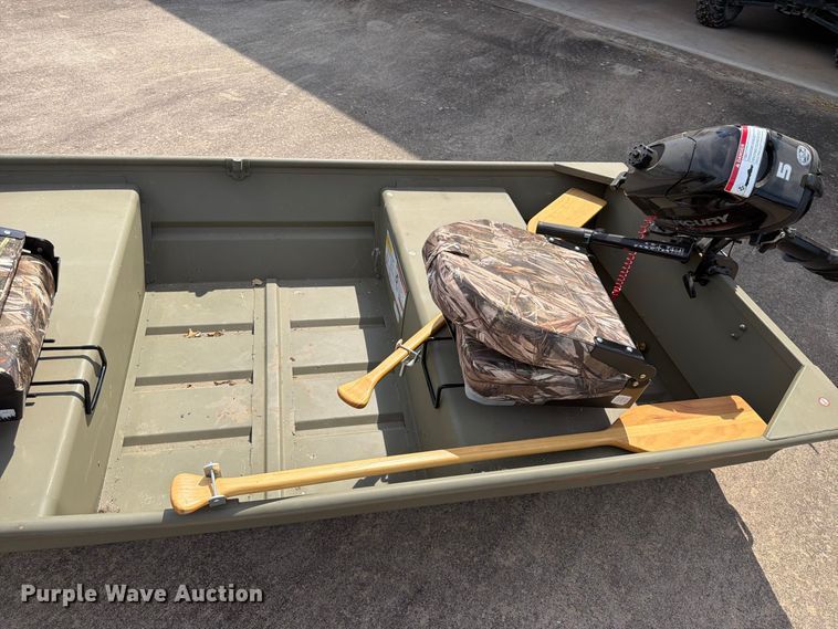image for item EX0555 2025 Tracker Grizzly 1236 Jon boat