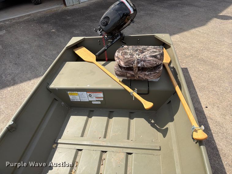 image for item EX0555 2025 Tracker Grizzly 1236 Jon boat