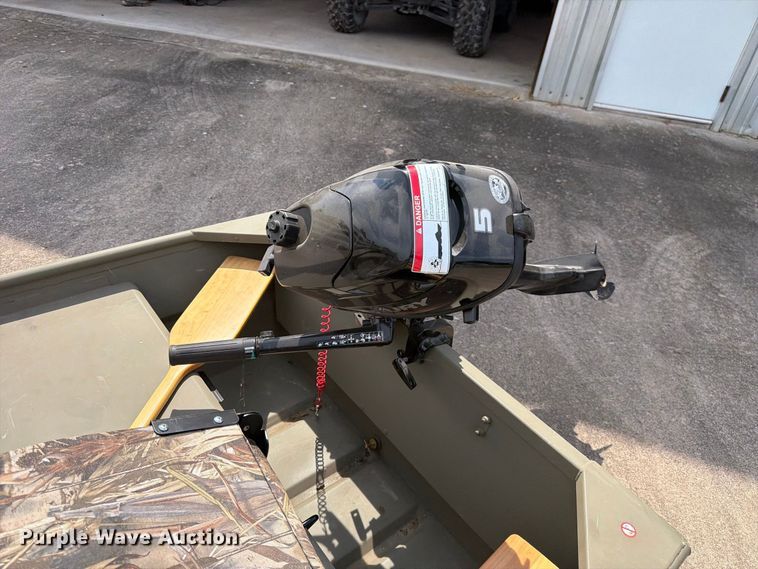 image for item EX0555 2025 Tracker Grizzly 1236 Jon boat