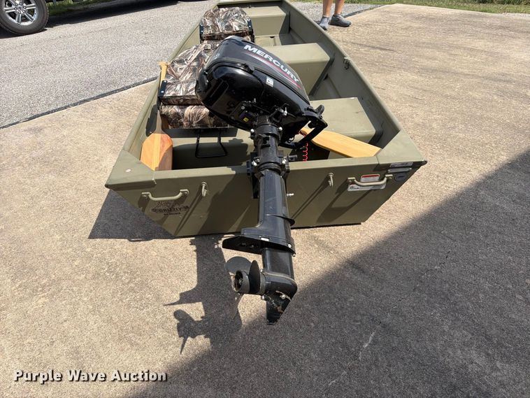 image for item EX0555 2025 Tracker Grizzly 1236 Jon boat