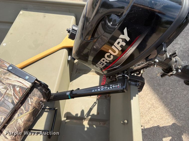 image for item EX0555 2025 Tracker Grizzly 1236 Jon boat