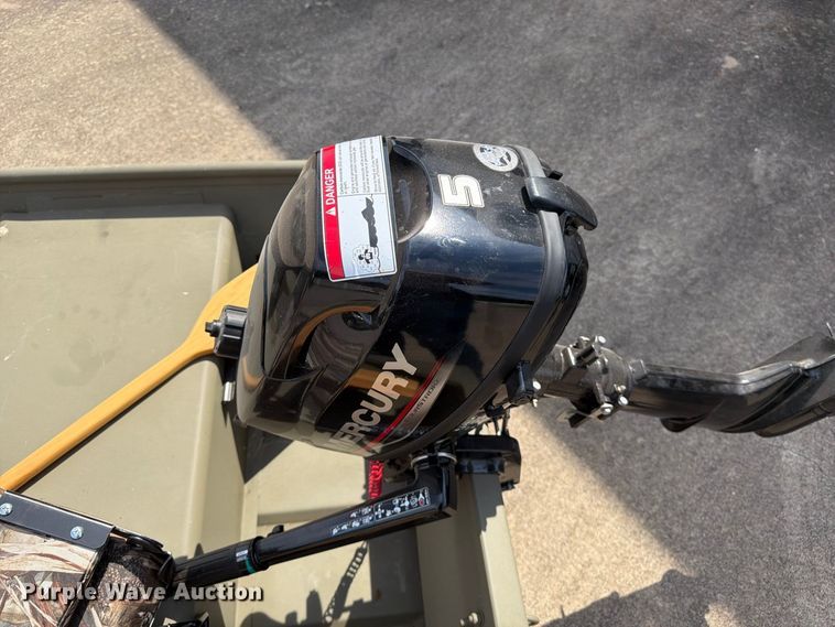 image for item EX0555 2025 Tracker Grizzly 1236 Jon boat