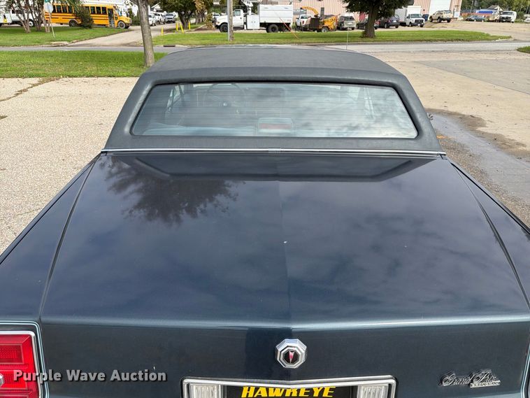 image for item EX1009 1987 Pontiac Grand Prix Brougham