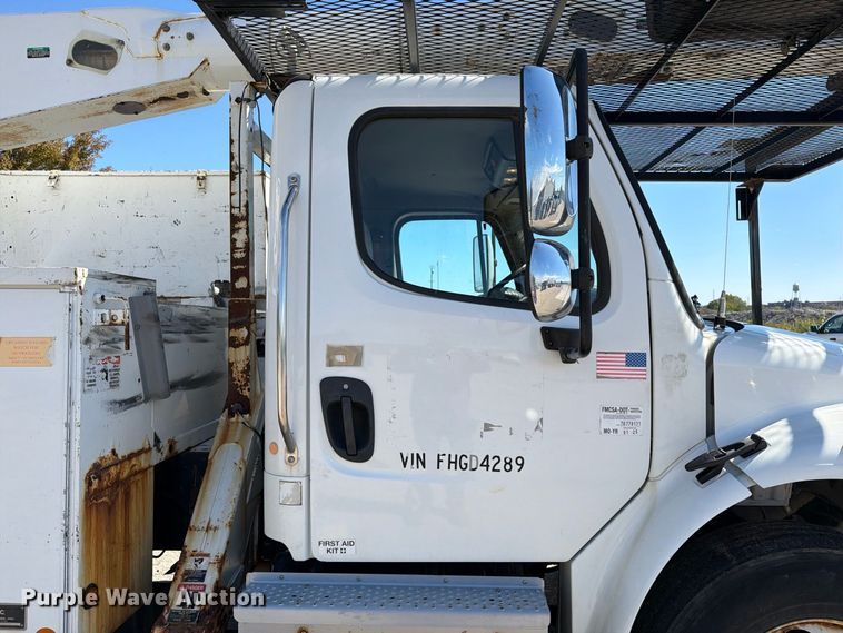 image for item EX1010 2015 Freightliner M2 bucket truck