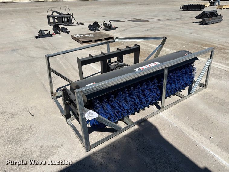 JCT skid steer broom