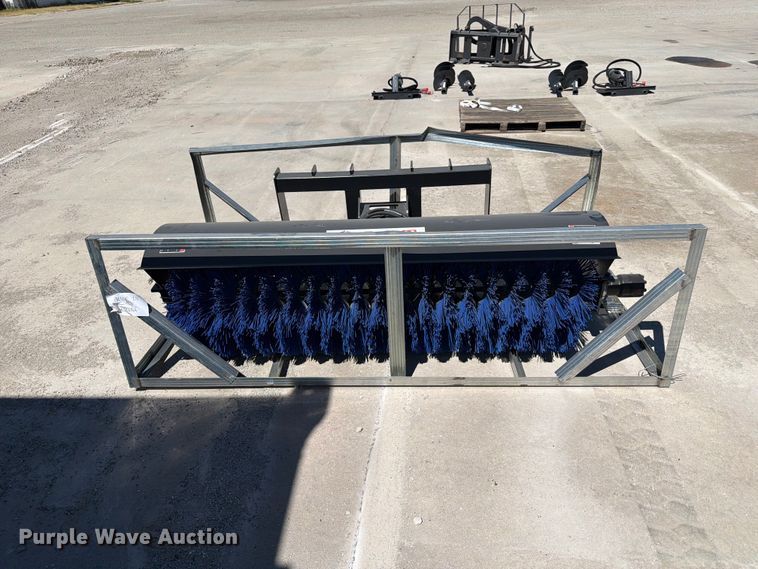 image for item EX4195 JCT skid steer broom