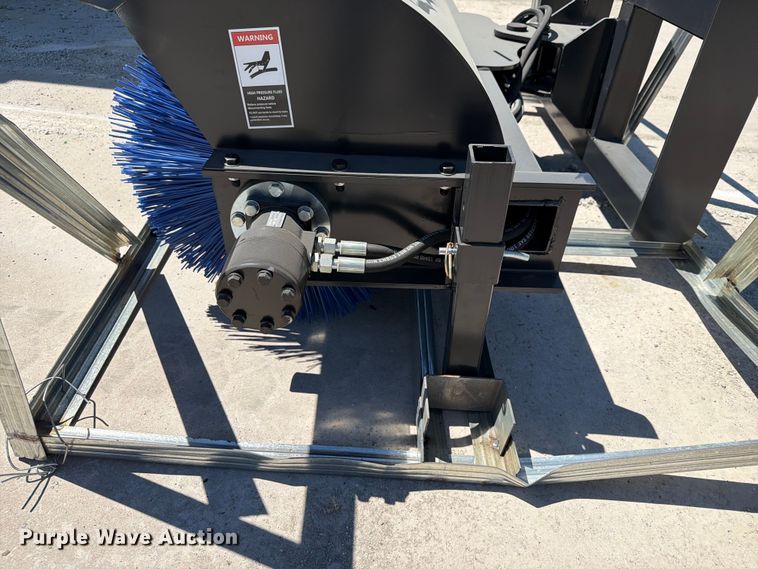 image for item EX4195 JCT skid steer broom