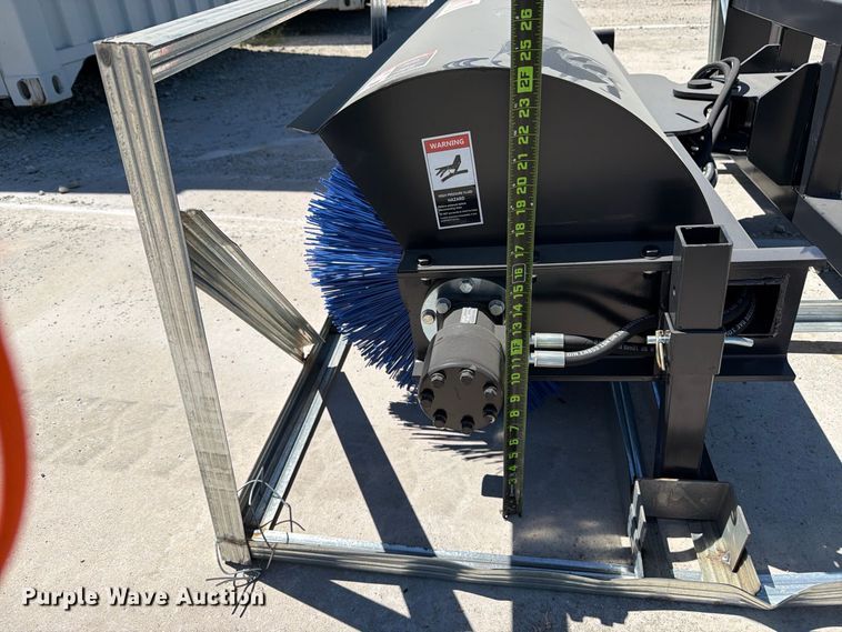 image for item EX4195 JCT skid steer broom