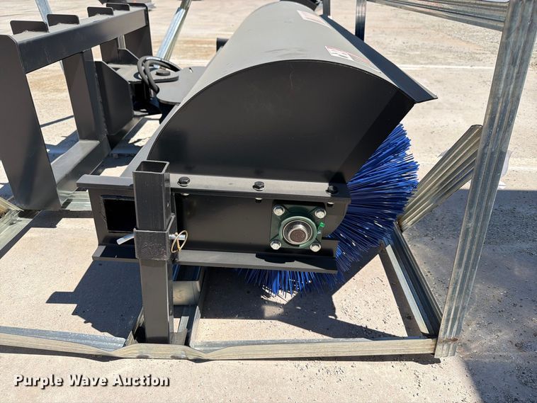 image for item EX4195 JCT skid steer broom