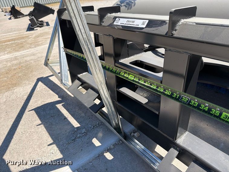 image for item EX4195 JCT skid steer broom