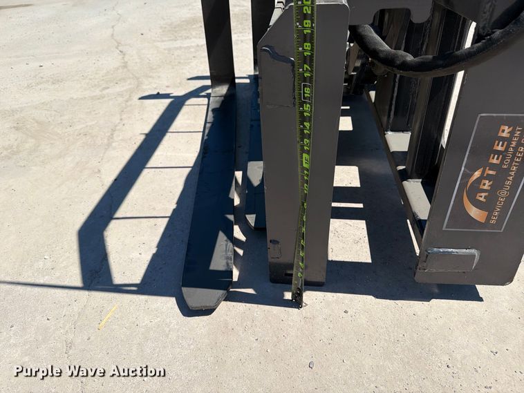 image for item EX4200 2025 Arteer RPT-42L skid steer forks
