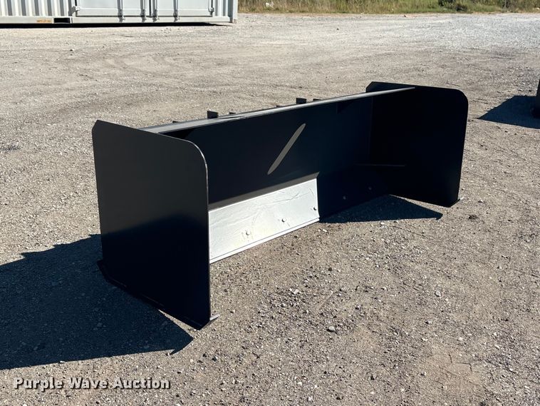 image for item EX4211 JCT skid steer snow pusher