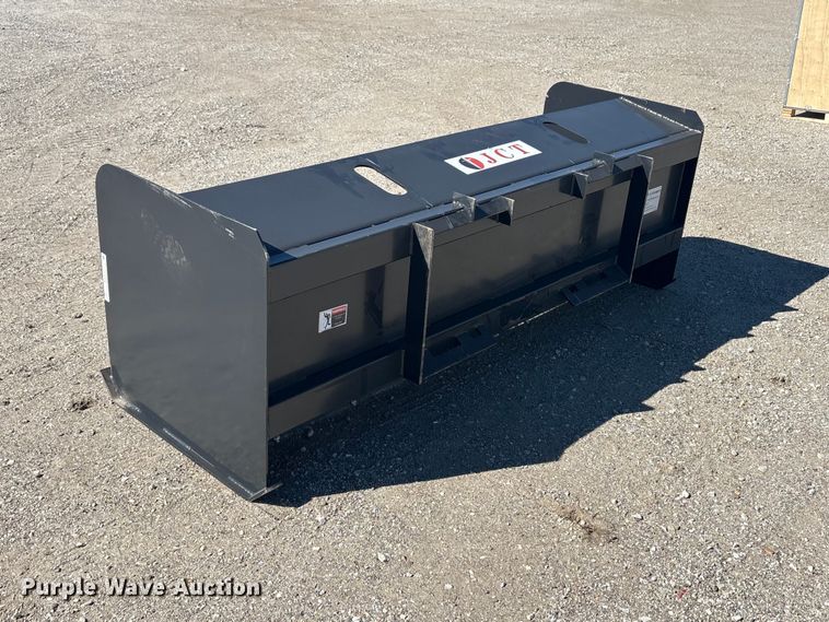 image for item EX4211 JCT skid steer snow pusher