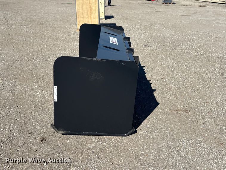 image for item EX4211 JCT skid steer snow pusher
