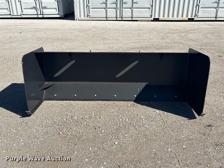 image for item EX4211 JCT skid steer snow pusher