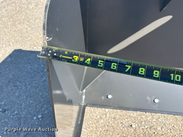 image for item EX4211 JCT skid steer snow pusher