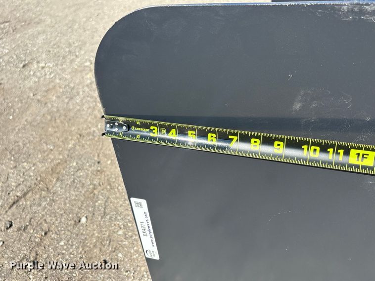 image for item EX4211 JCT skid steer snow pusher