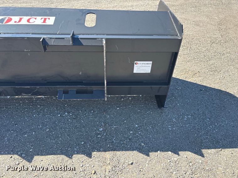 image for item EX4211 JCT skid steer snow pusher