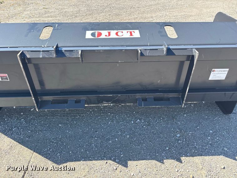 image for item EX4211 JCT skid steer snow pusher