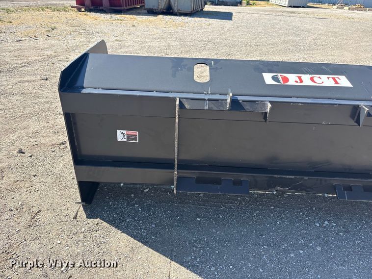image for item EX4211 JCT skid steer snow pusher