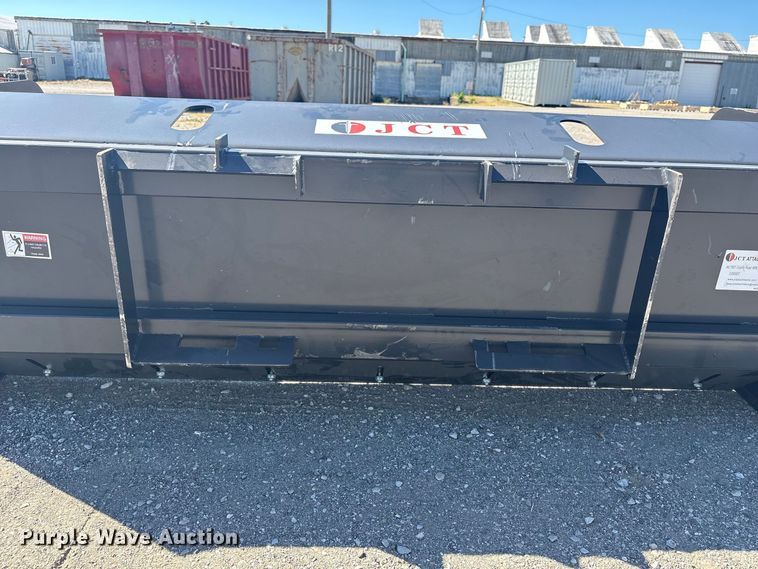 image for item EX4211 JCT skid steer snow pusher