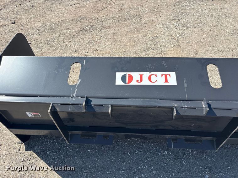 image for item EX4211 JCT skid steer snow pusher