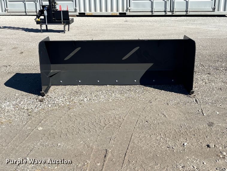 image for item EX4212 JCT skid steer snow pusher