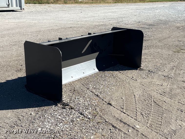image for item EX4212 JCT skid steer snow pusher