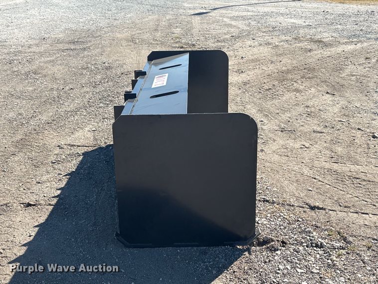 image for item EX4212 JCT skid steer snow pusher