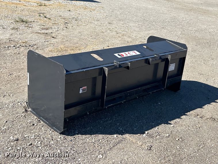 image for item EX4212 JCT skid steer snow pusher