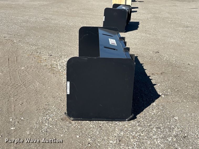 image for item EX4212 JCT skid steer snow pusher
