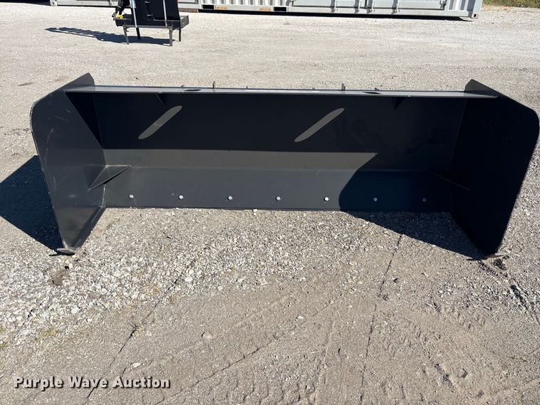 image for item EX4212 JCT skid steer snow pusher