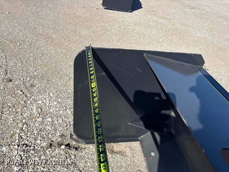image for item EX4212 JCT skid steer snow pusher