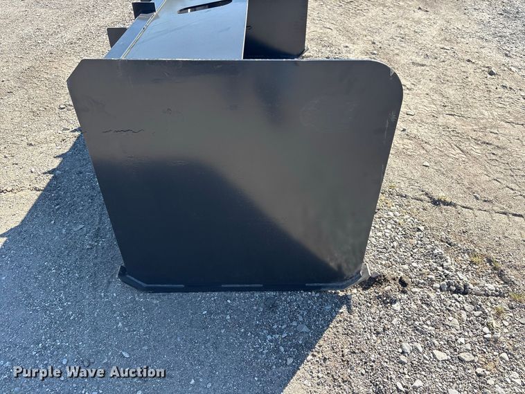 image for item EX4212 JCT skid steer snow pusher