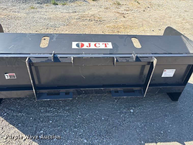 image for item EX4212 JCT skid steer snow pusher