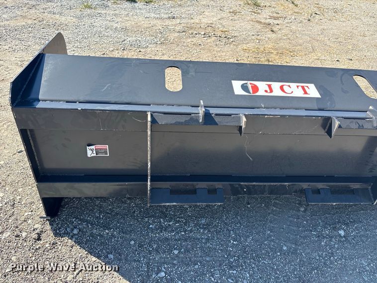 image for item EX4212 JCT skid steer snow pusher