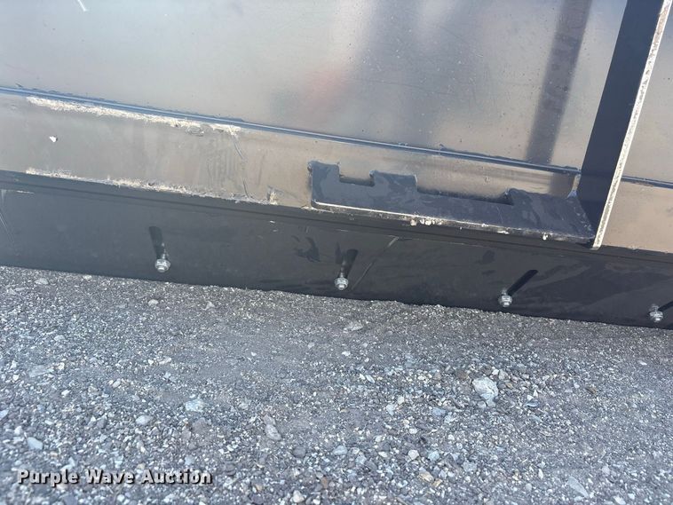 image for item EX4212 JCT skid steer snow pusher
