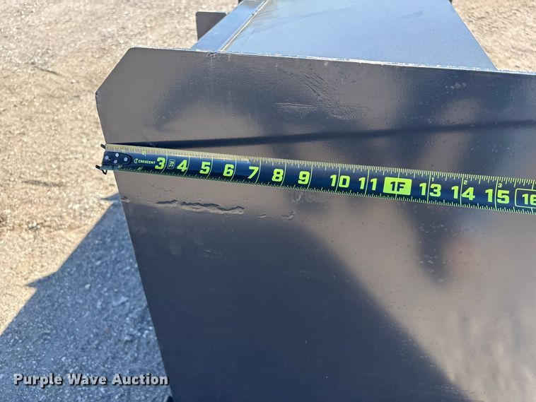 image for item EX4212 JCT skid steer snow pusher