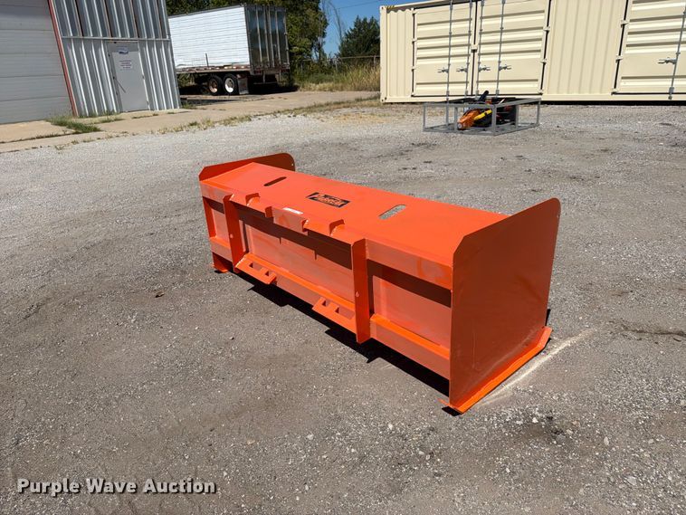 image for item EX4220 Pabreak skid steer snow pusher