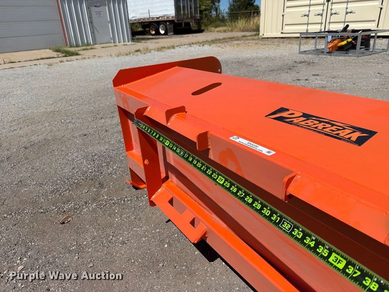 image for item EX4220 Pabreak skid steer snow pusher