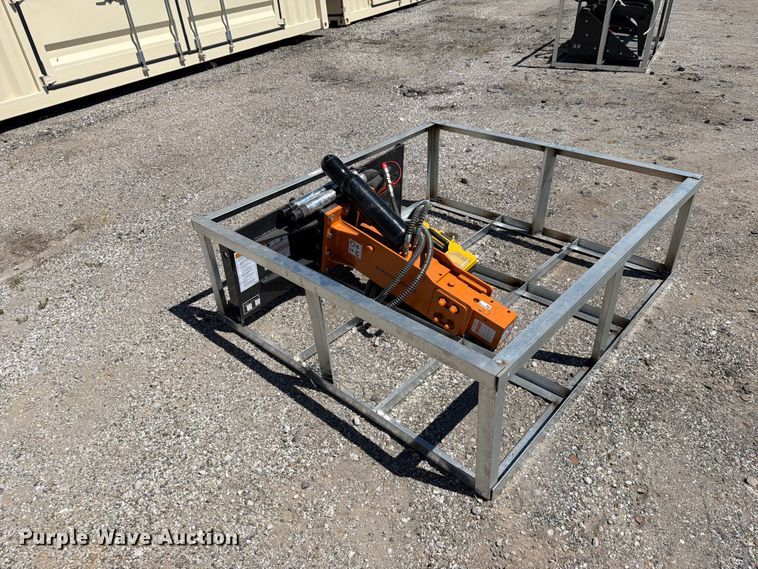 image for item EX4223 2025 LandHonor SHB-11-53D skid steer breaker