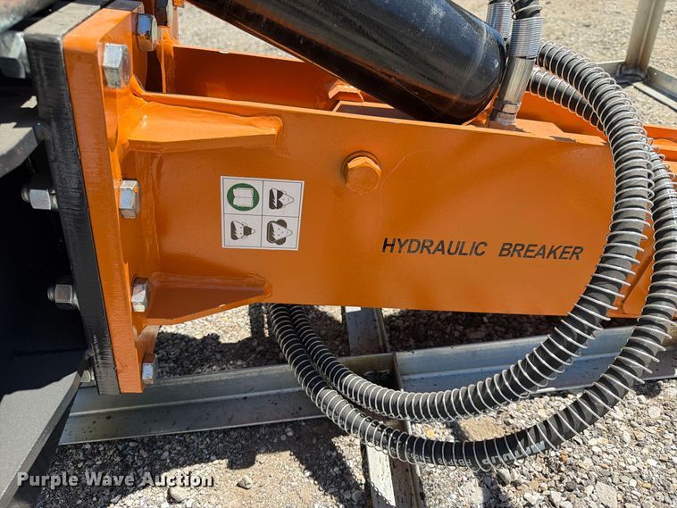 image for item EX4223 2025 LandHonor SHB-11-53D skid steer breaker